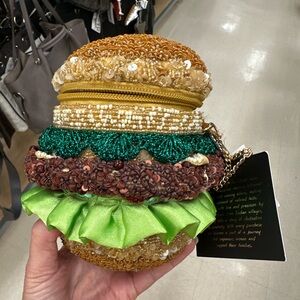 🍔🍔NEW Viral Beaded Hamburger Bag!